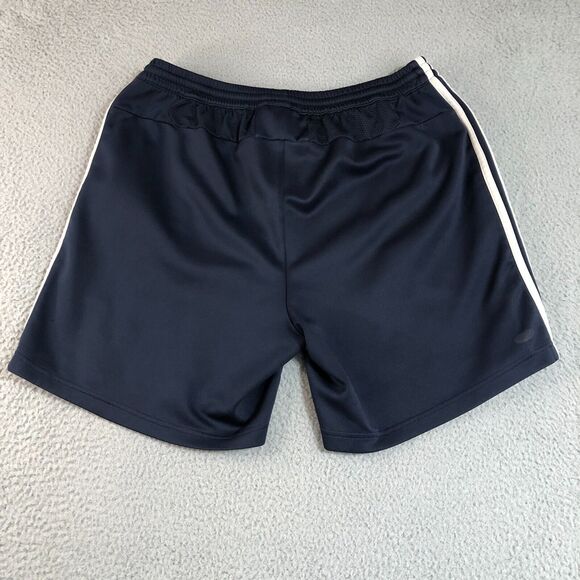 Adidas Shorts‎ Men Large Blue 3 Stripes Sportswear Basketball Clima365 Logo - Picture 12 of 15